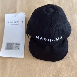 MARHEN.J Black Mini Cap Coin Bag